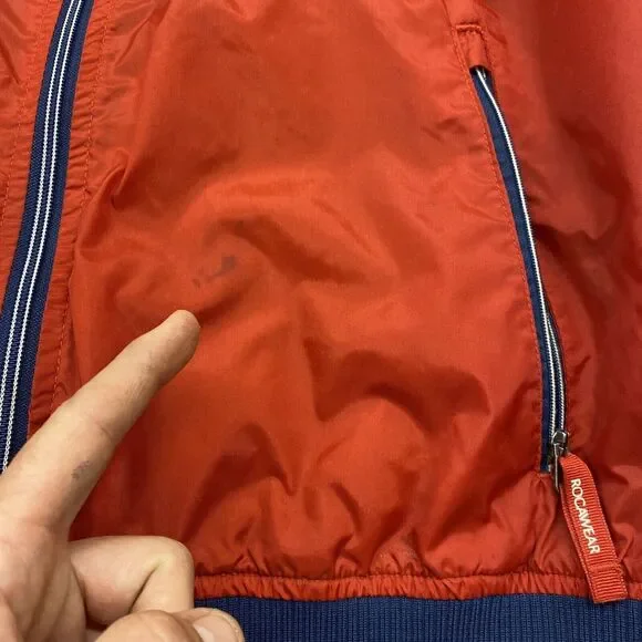 Rockawear Classic Windbreaker Jacket Men's L Large‎ Street Smart Streetwear - Picture 5 of 10